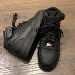 Nike Air Force 1 triple black- brand new, youth 6.5/Women’s size 8